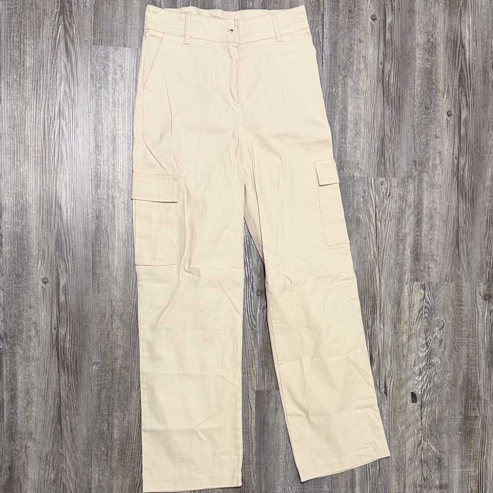 Women's Tan Cargo Pants